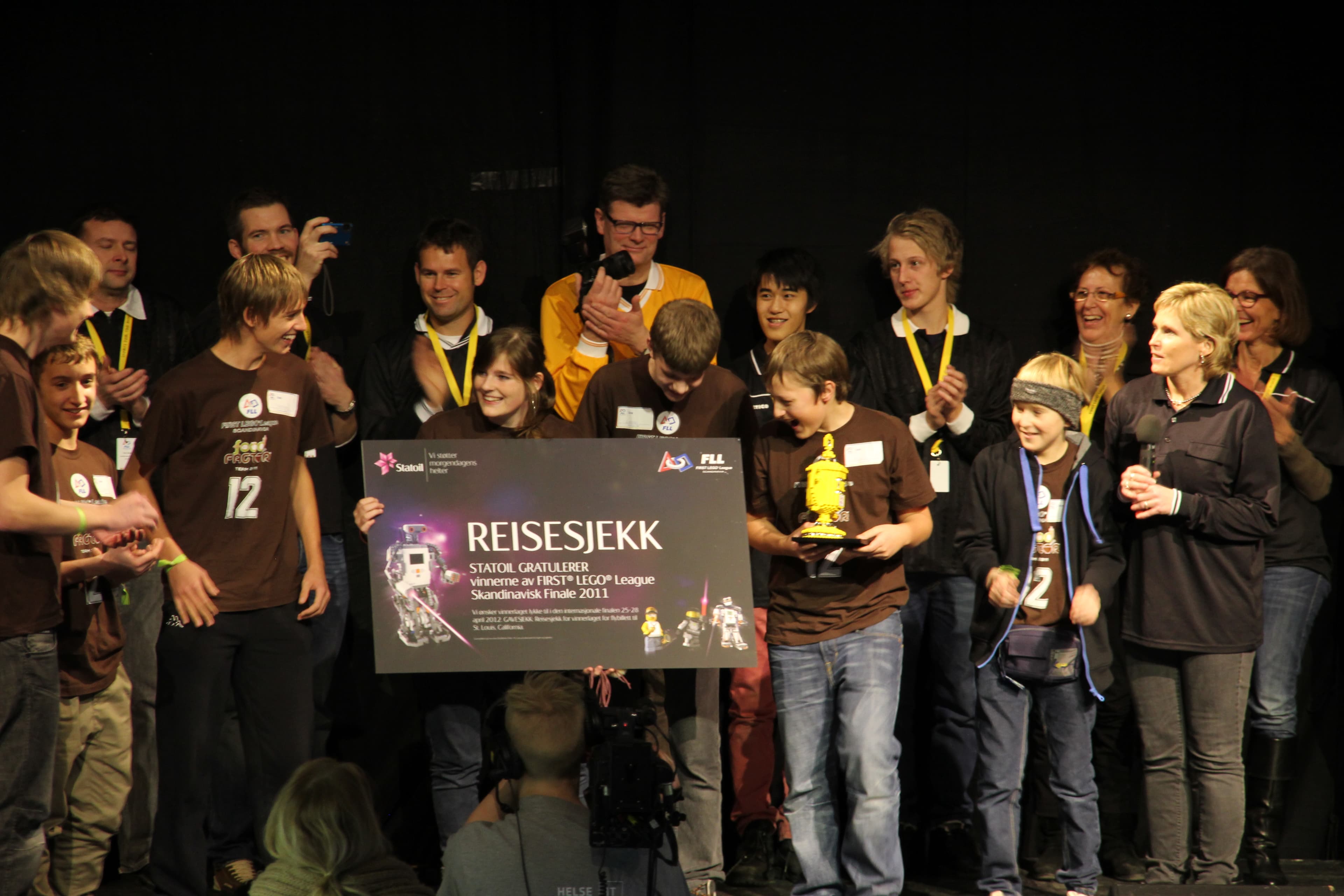 Skandinavisk finale medaljesermoni 2011