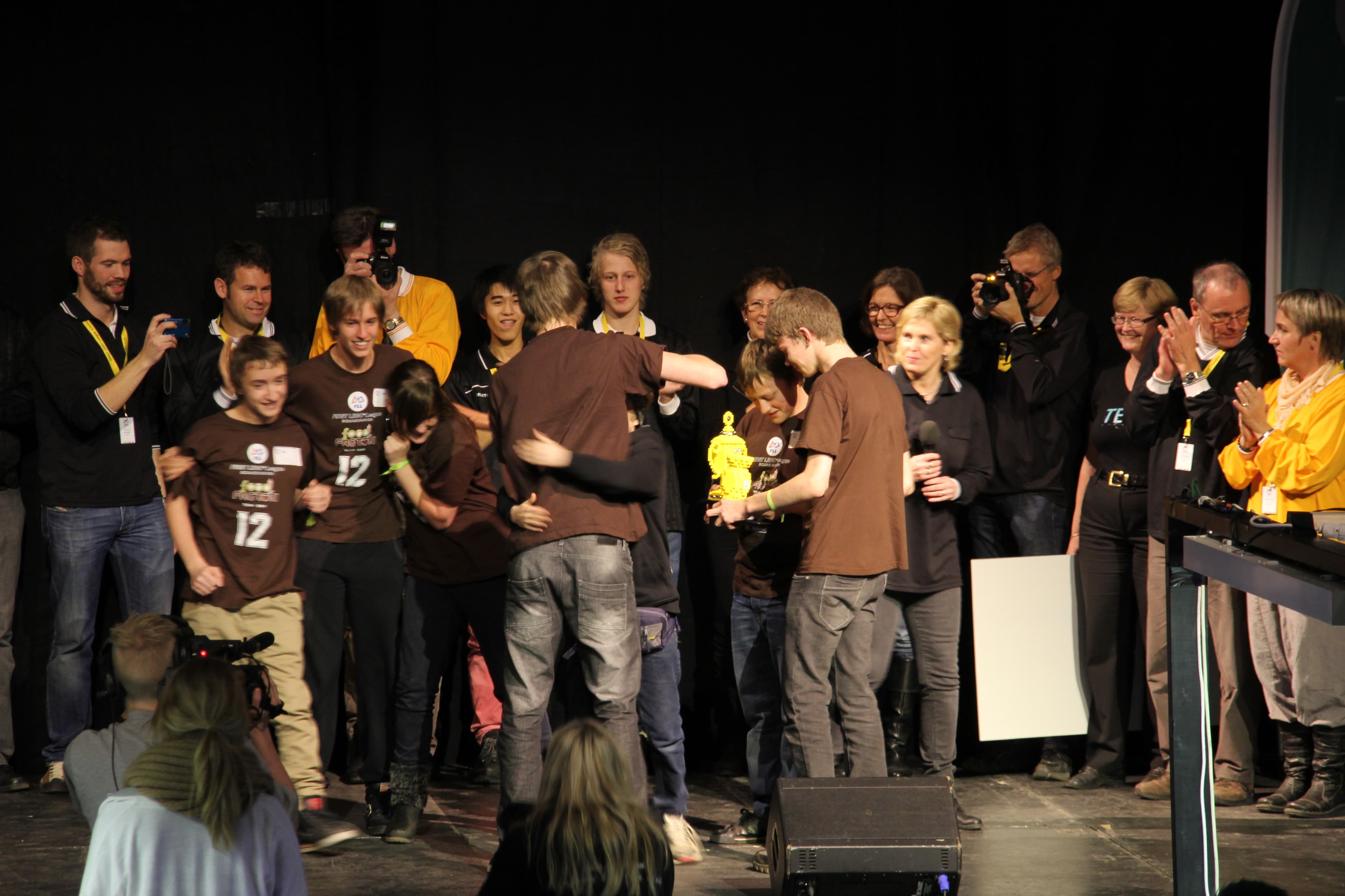 Skandinavisk finale medaljesermoni 2011